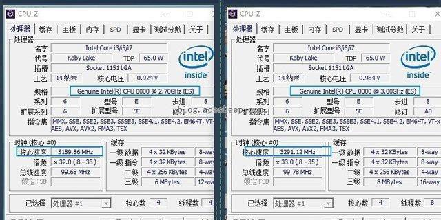 CPU-Z 上显示 0000